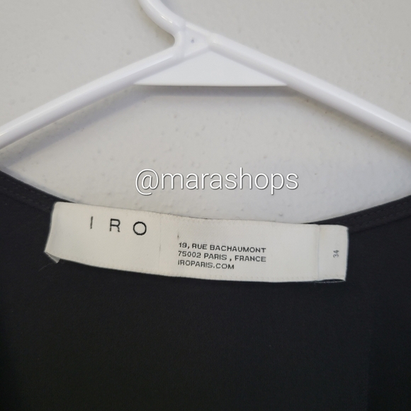 IRO Gastona ruched crepe mini dress - Picture 7 of 9